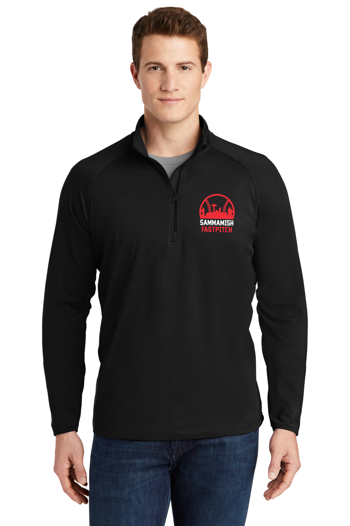 Men's Sport-Tek 1/4-Zip Pullover - Main Logo