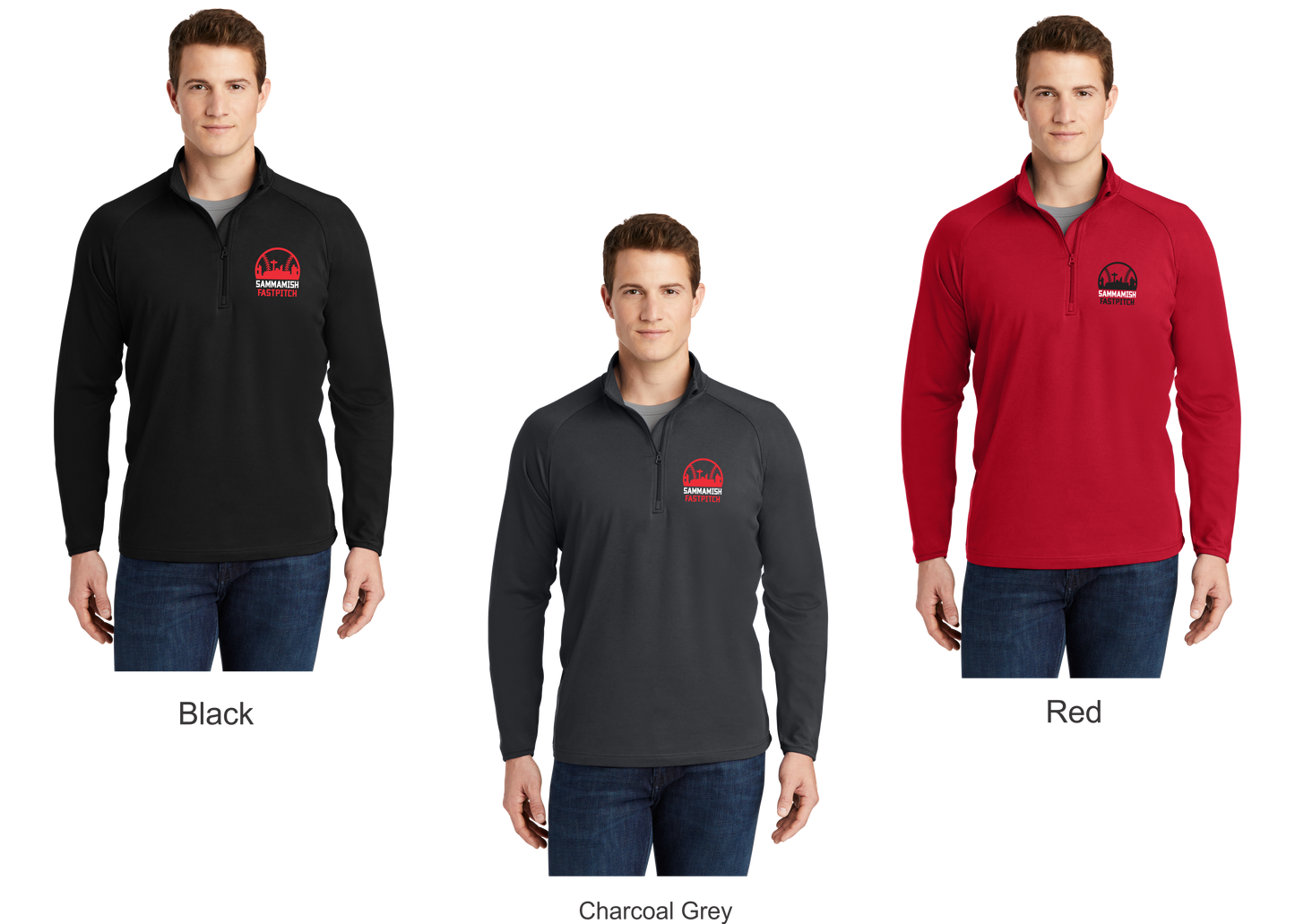 Men's Sport-Tek 1/4-Zip Pullover - Main Logo